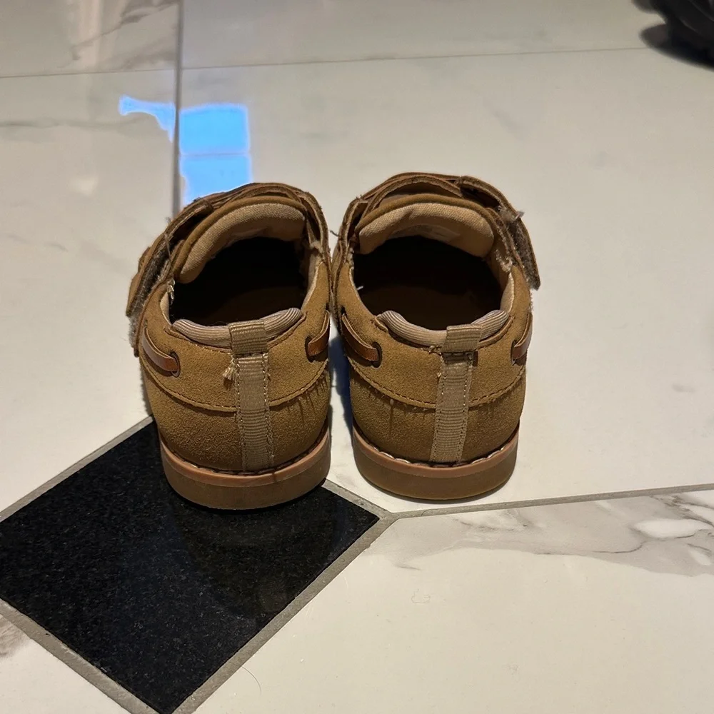 Nordstrom Kids Tan Boat Shoes